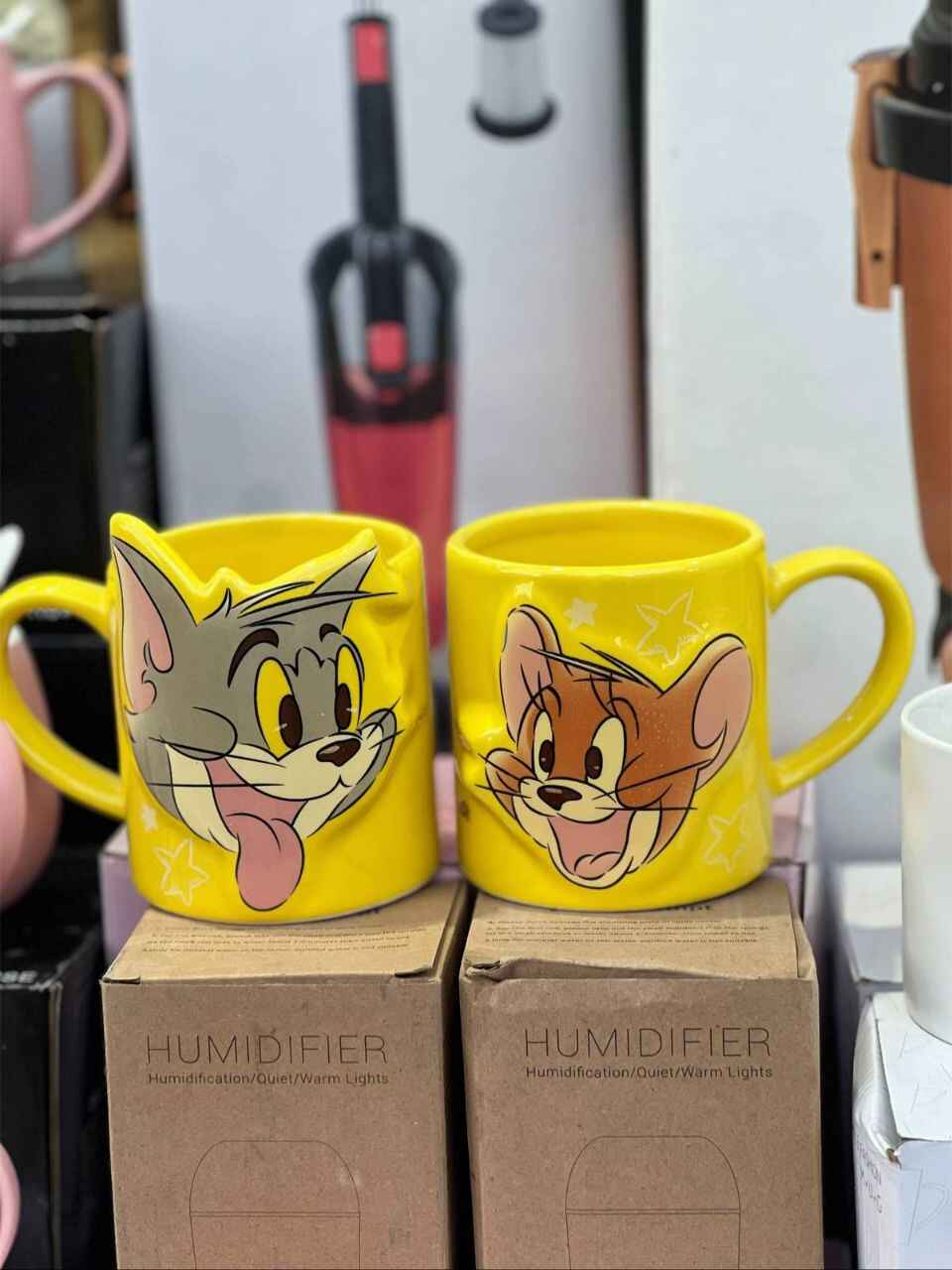 💖 أكواب ديزني المزدوجة - حب، ضحك، وسحر! 🦆💋🧡 | دونالد وديزي، ميكي وميني، توم وجيري 🐱🐭